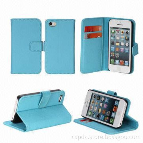 New Arrival Wallet Book Cases for iPhone 5C